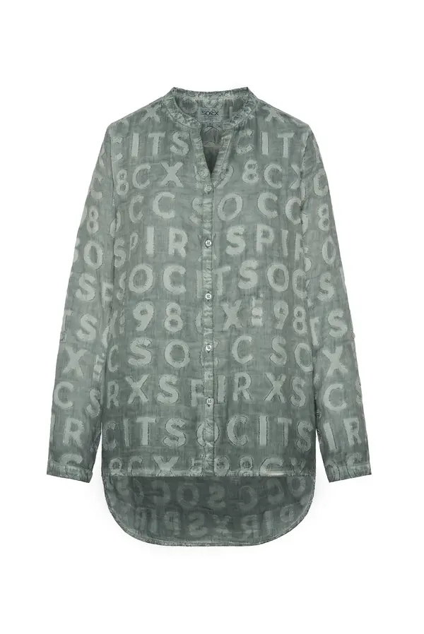 Soccx Soccx Bluza 'Rock The Boat'  pastelno modra