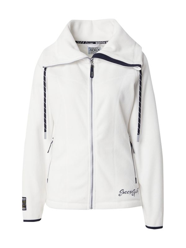 Soccx Soccx Jopa iz flisa  črna / bela