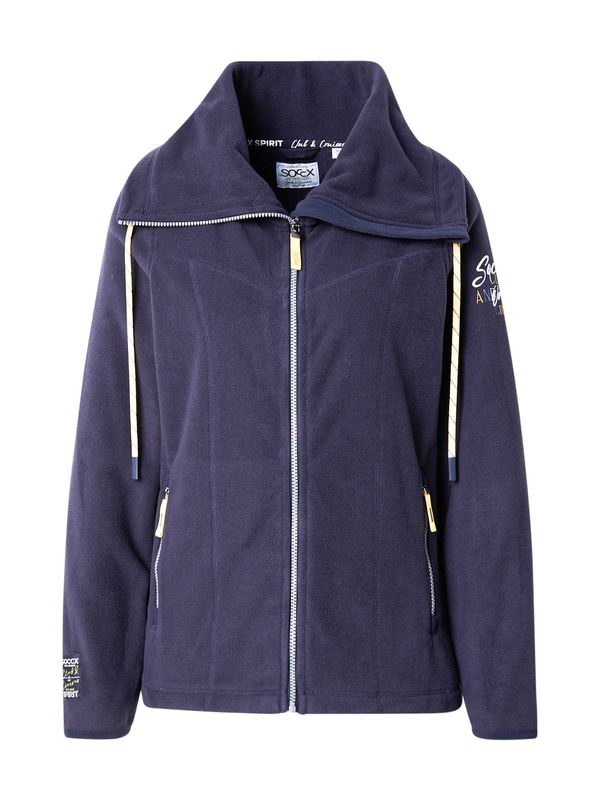 Soccx Soccx Jopa iz flisa  modra / mornarska / rumena / bela