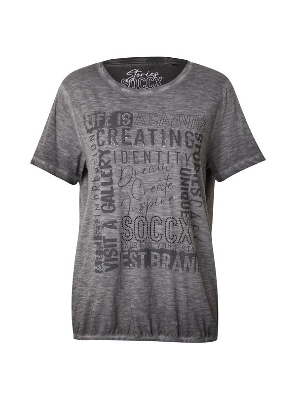 Soccx Soccx Majica  črna