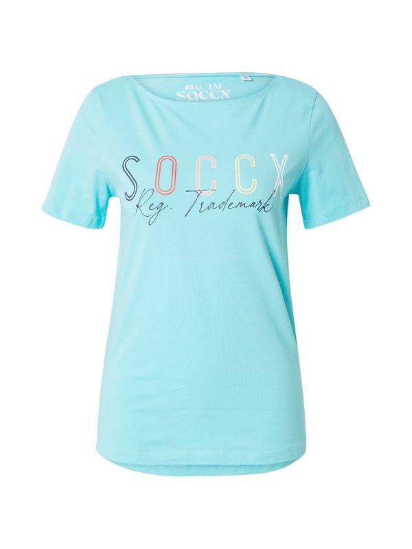 Soccx Soccx Majica  modra / mešane barve