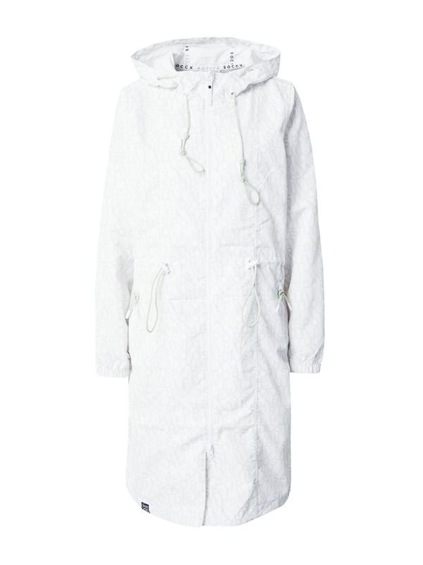 Soccx Soccx Prehodna jakna  siva / volneno bela