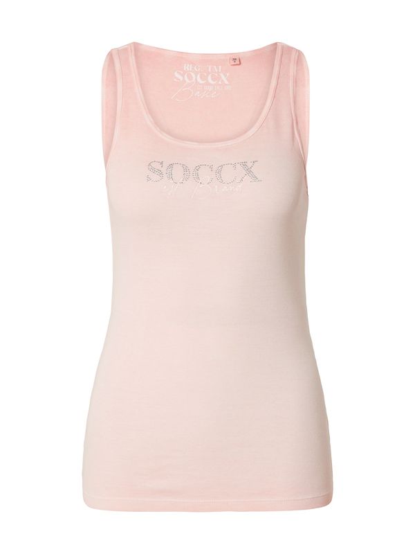 Soccx Soccx Top 'TAMI'  marelica / bela