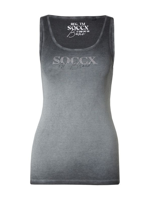 Soccx Soccx Top 'TA:MI'  siva / črna