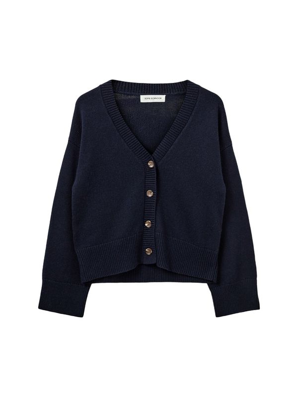Sofie Schnoor Sofie Schnoor Pletena jopa 'Kaja'  temno modra