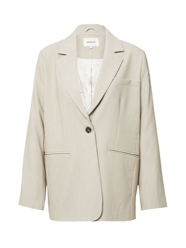 Soft Rebels Soft Rebels Blazer 'Malia'  progasto bež