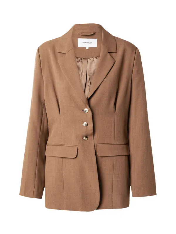 Soft Rebels Soft Rebels Blazer 'Sibylle'  pikčasto rjava