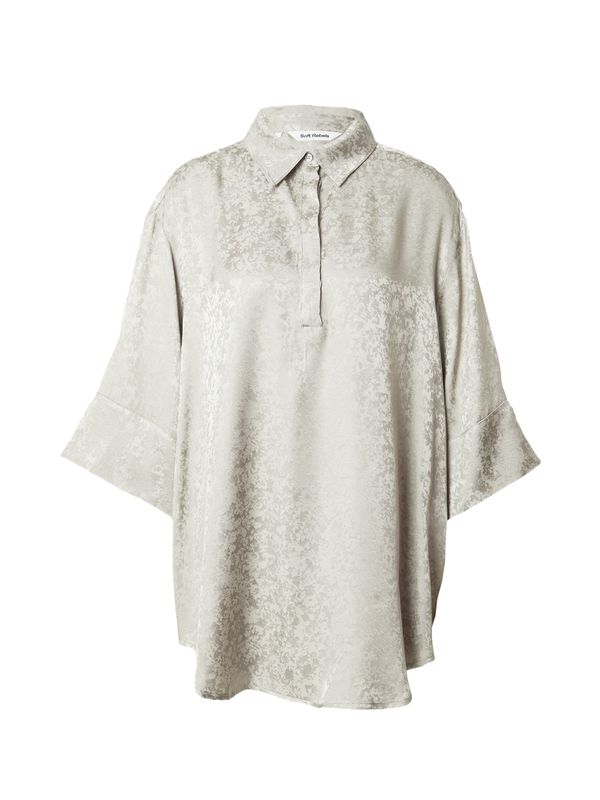 Soft Rebels Soft Rebels Bluza 'Naya'  srebrno-siva / svetlo siva