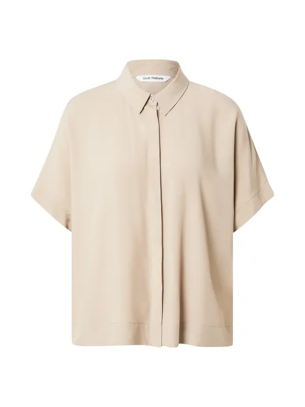Soft Rebels Soft Rebels Bluza 'SRFreedom'  kapučino