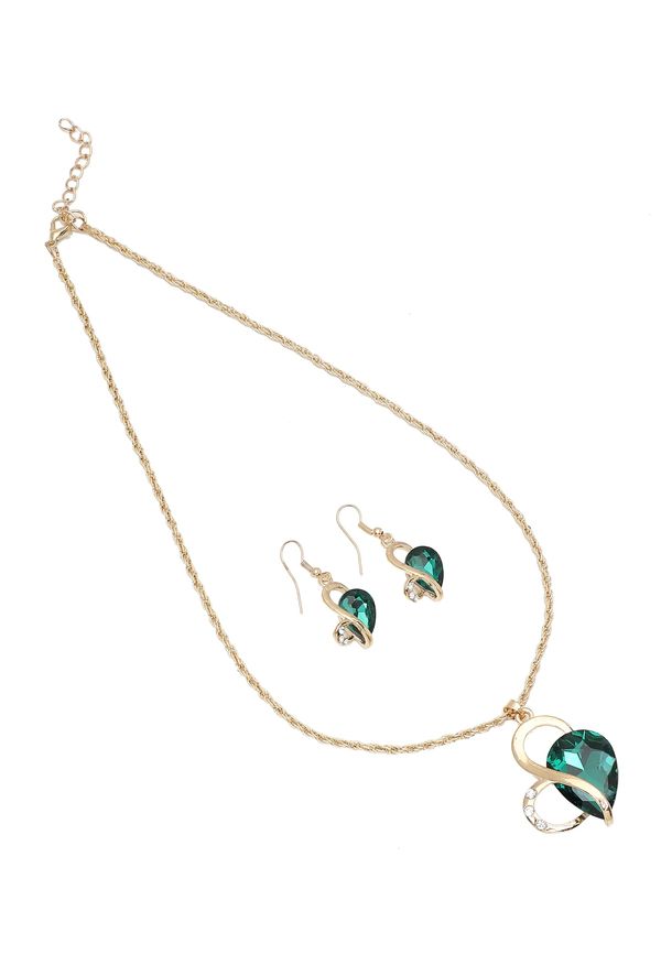 SOHI SOHI Set nakita 'Dixee'  zlata / temno zelena