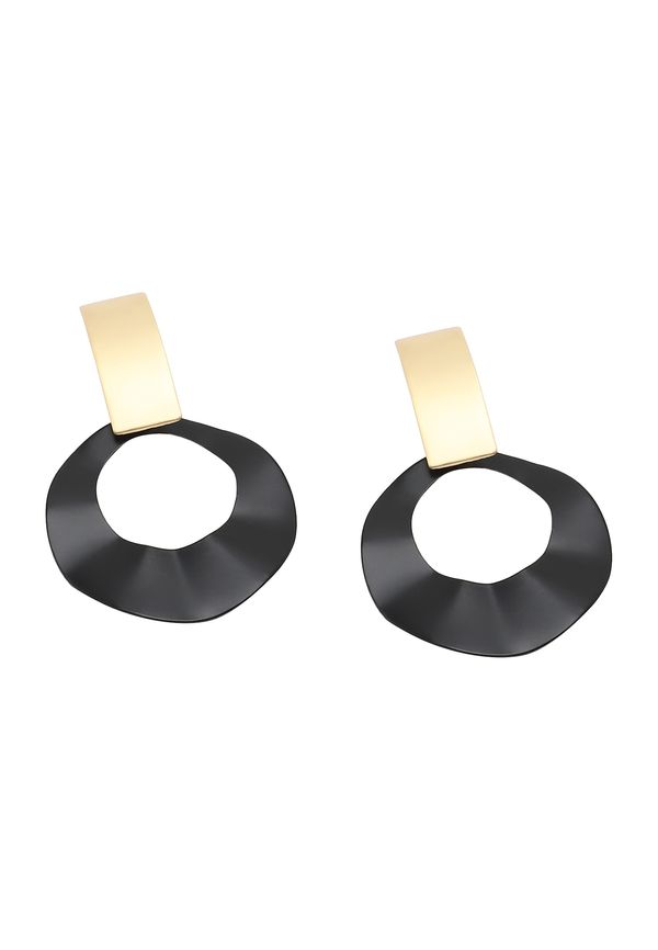 SOHI SOHI Uhani ' Danni '  zlata / črna