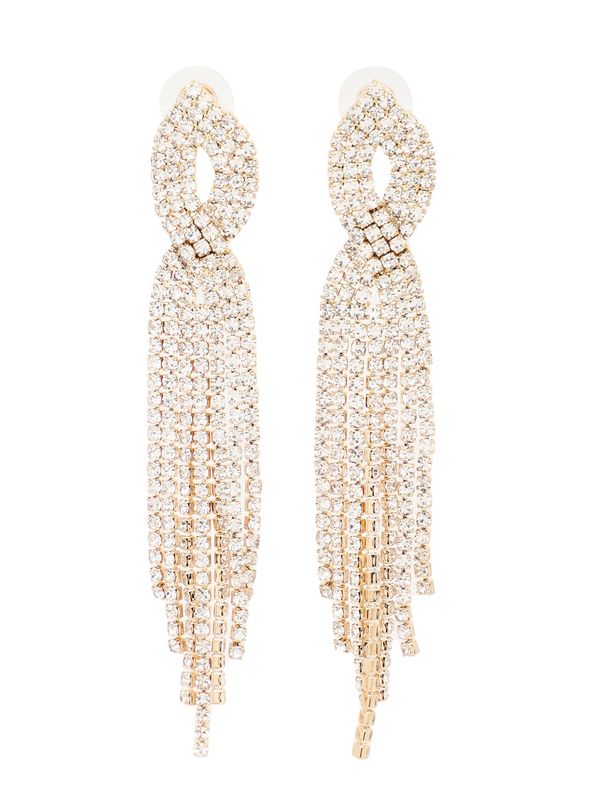 SOHI SOHI Uhani 'Urvashi'  zlata / transparentna