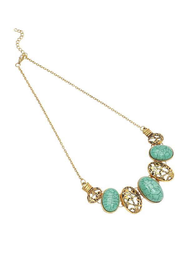 SOHI SOHI Verižica 'Angelique'  zlata / zelena