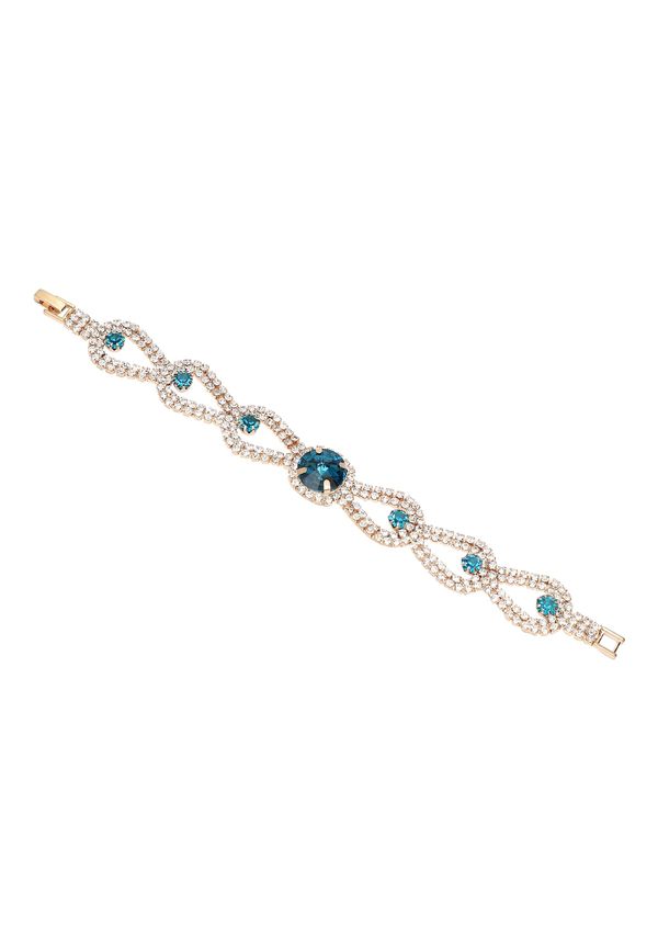 SOHI SOHI Zapestnica 'Antonia'  modra / zlata / srebrno-siva