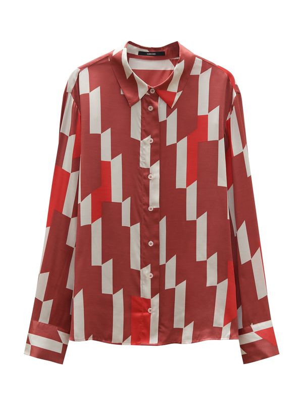 Someday Someday Bluza 'Zinnova'  rosé / rdeča / off-bela