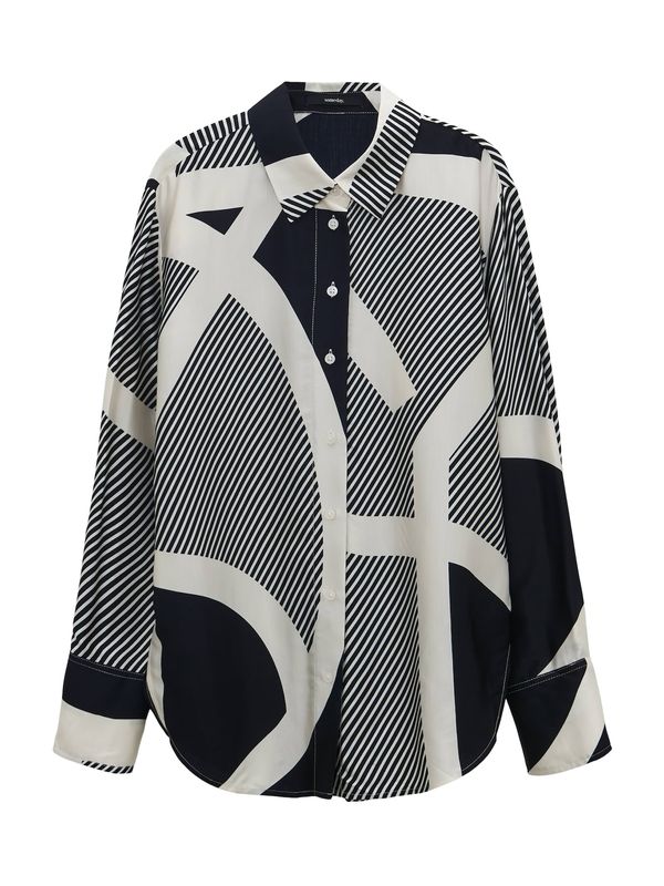 Someday Someday Bluza 'Zouna'  marine / bela