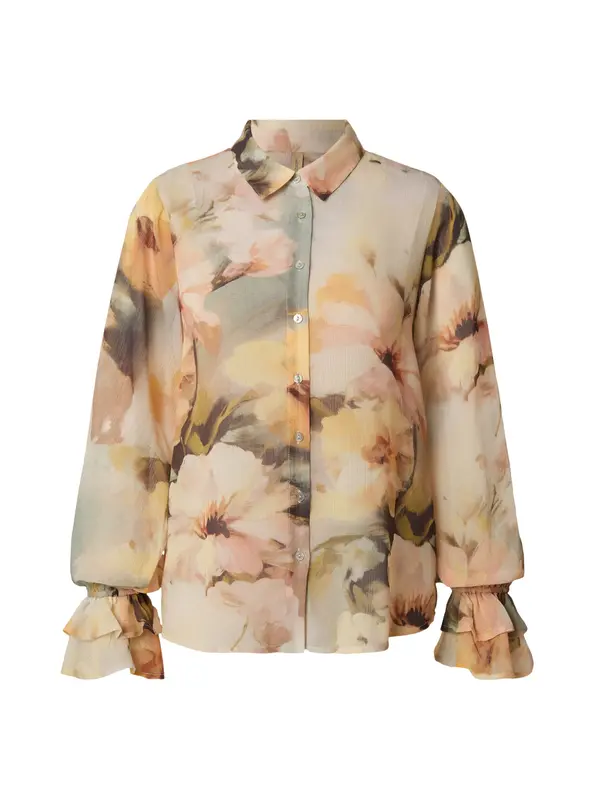 Soyaconcept Soyaconcept Bluza 'CARMEN 1'  kremna / kivi / pastelno zelena / rosé
