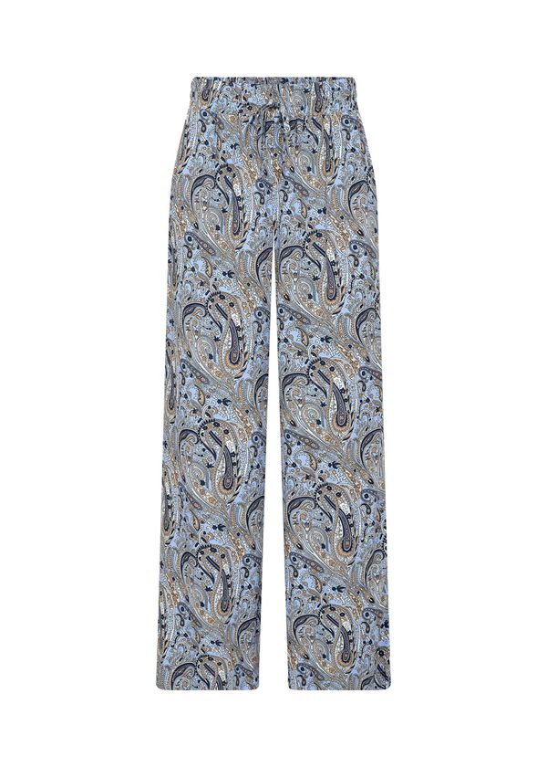 Soyaconcept Soyaconcept Hlače 'PIANNA'  svetlo bež / marine / svetlo modra / bela