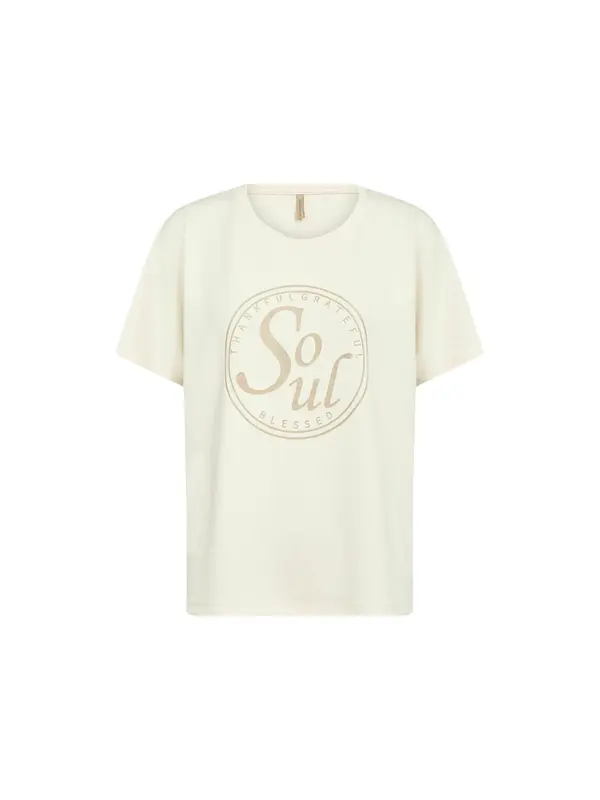 Soyaconcept Soyaconcept Majica 'Banu 301'  kremna / kit