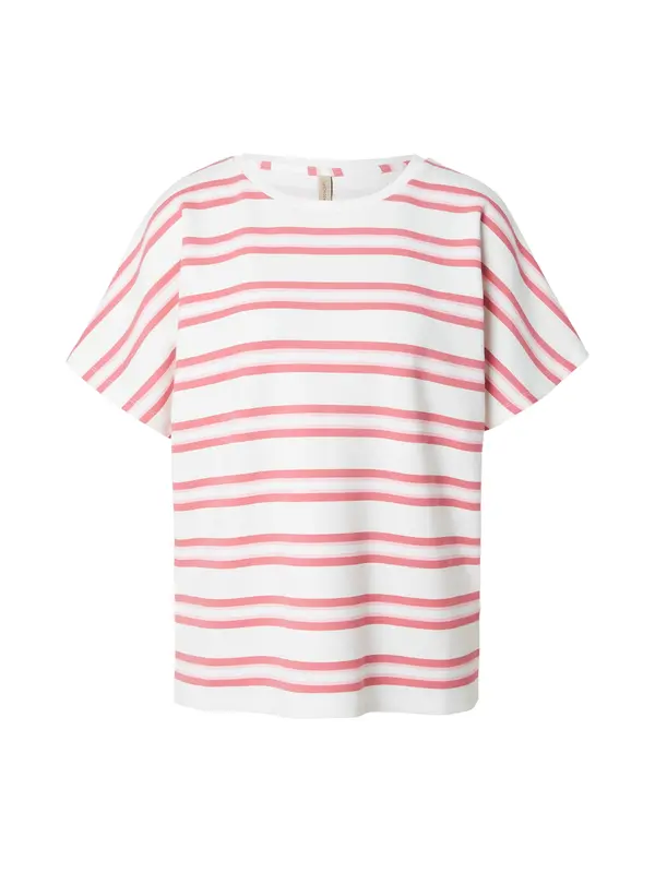 Soyaconcept Soyaconcept Majica 'BARNI'  rosé / bela
