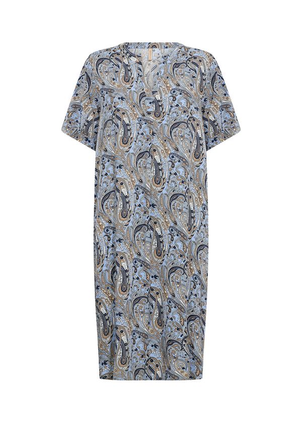 Soyaconcept Soyaconcept Obleka 'PIANNA 4'  mornarska / nebeško modra / mokka / off-bela