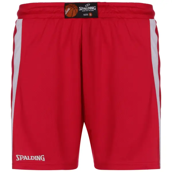 SPALDING SPALDING Športne hlače 'Jam'  rdeča / črna / bela