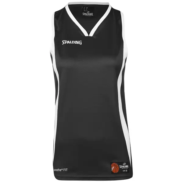 SPALDING SPALDING Športni top 'Jam'  črna / bela