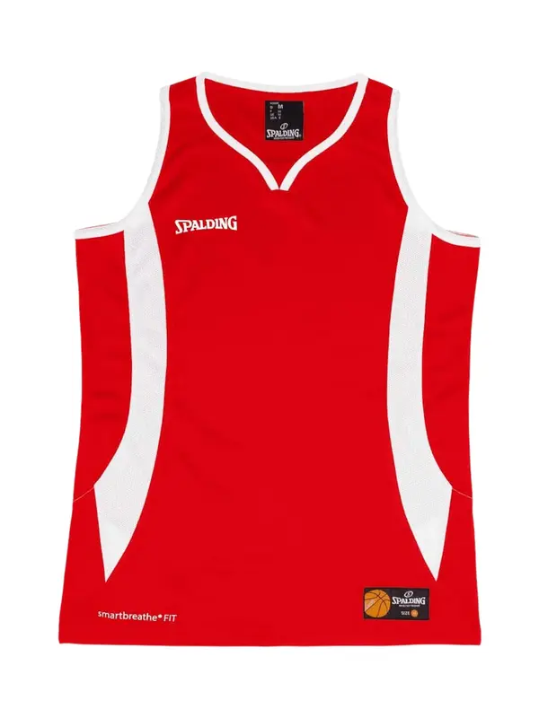 SPALDING SPALDING Športni top 'Jam'  rdeča / bela