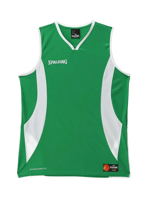 SPALDING SPALDING Športni top 'Jam'  zelena / bela