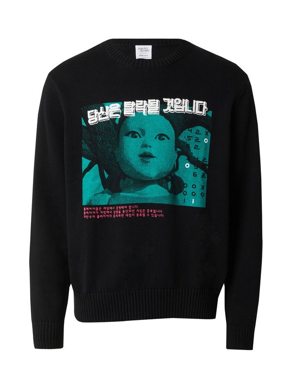 SQUID GAME COLLECTION SQUID GAME COLLECTION Pulover 'SG Pullover'  črna
