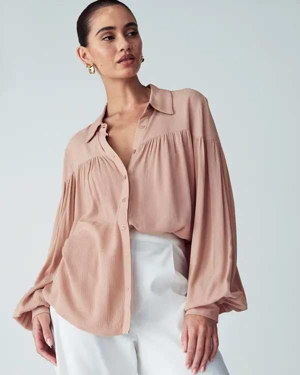 St MRLO St MRLO Bluza 'Miki'  nude