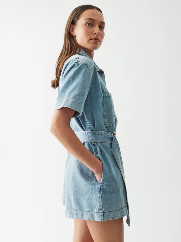 St MRLO St MRLO Kombinezon 'Marcy'  moder denim
