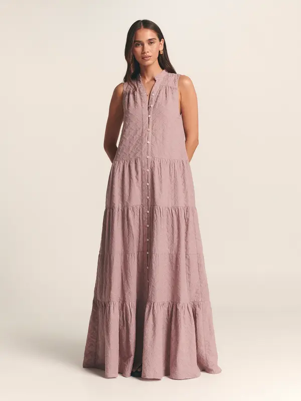 St MRLO St MRLO Obleka 'AMARA MAXI DRESS'  pastelno roza