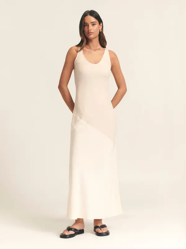 St MRLO St MRLO Obleka 'LENNOX SLIP DRESS'  nude