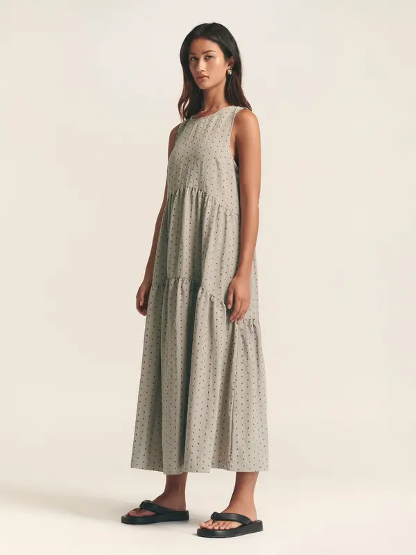 St MRLO St MRLO Obleka 'Remi'  zelena / pastelno zelena