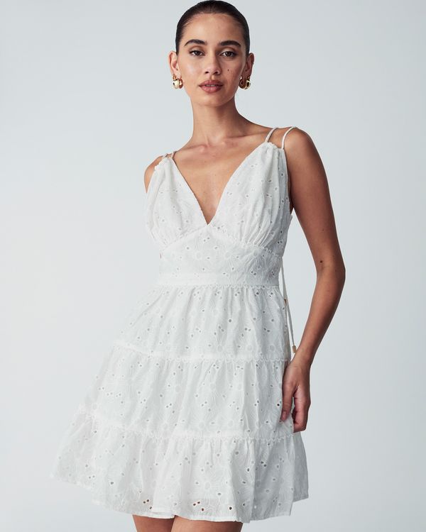 St MRLO St MRLO Poletna obleka 'Nashvil'  bela