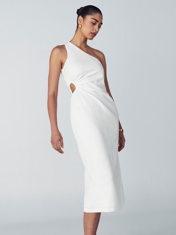 St MRLO St MRLO Poletna obleka 'Sisa'  bela