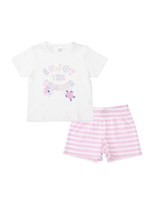 STACCATO STACCATO Pižama  bež / mornarska / roza / bela