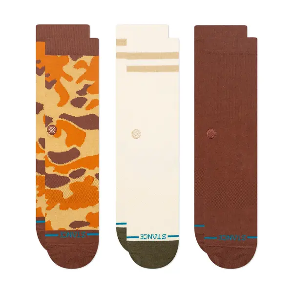 Stance Stance Nogavice 'Camo'  bež / rjava / konjak