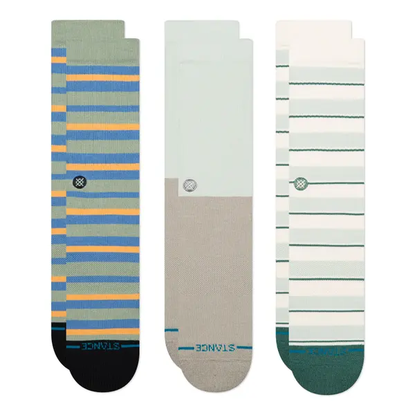 Stance Stance Nogavice  svetlo bež / temno bež / kraljevo modra / pastelno zelena