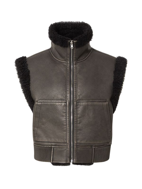 STAND STUDIO STAND STUDIO Brezrokavnik 'Andi'  barva blata / črna