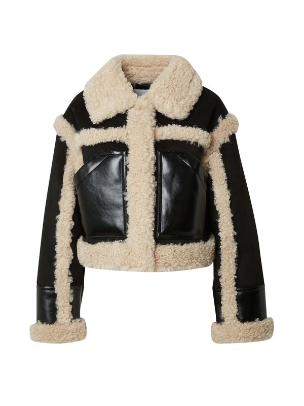 STAND STUDIO STAND STUDIO Prehodna jakna  bež / črna