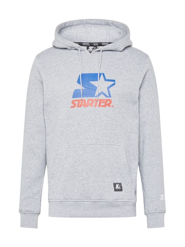 Starter Black Label Starter Black Label Majica  modra / pegasto siva / rdeča