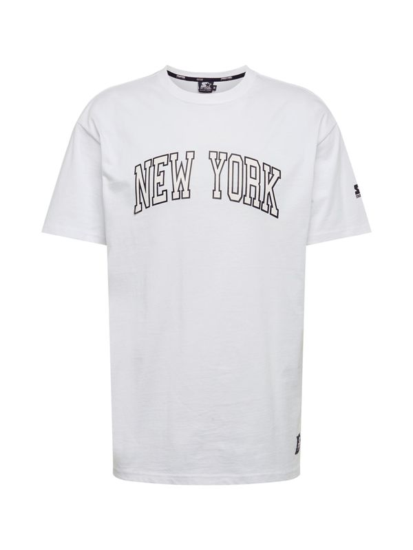 Starter Black Label Starter Black Label Majica 'New York'  črna / bela