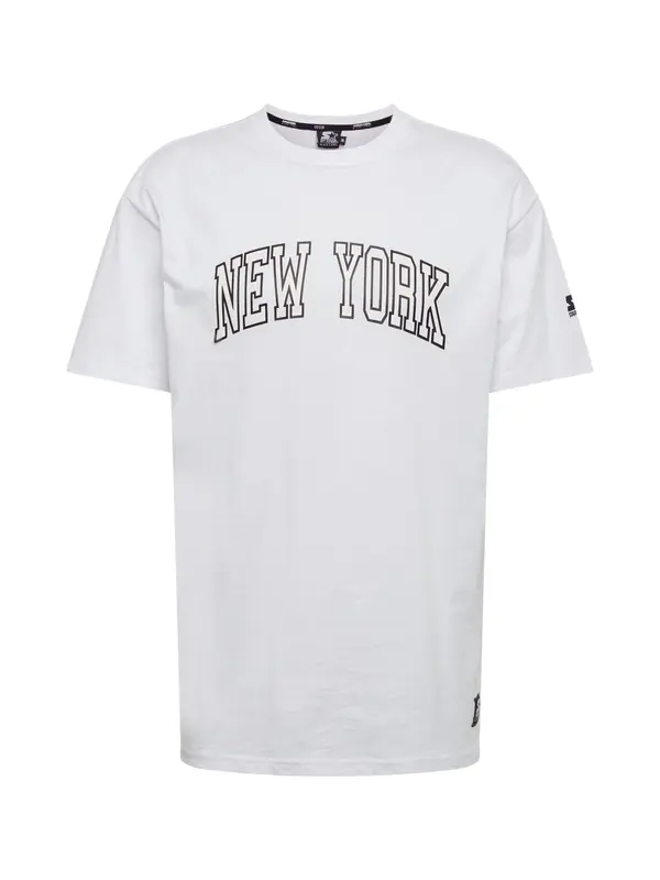 Starter Black Label Starter Black Label Majica 'New York'  črna / bela