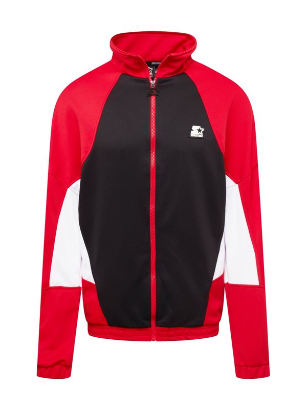 Starter Black Label Starter Black Label Prehodna jakna  ognjeno rdeča / črna / bela