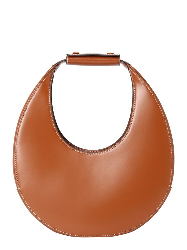 Staud Staud Ročna torbica 'MOON'  konjak / bela