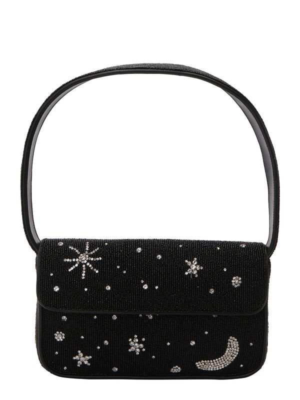 Staud Staud Torba za čez ramo  črna / srebrna