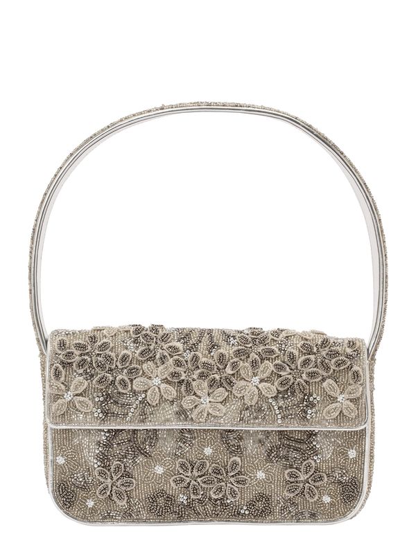 Staud Staud Torba za čez ramo 'TOMMY'  bež / zlata / srebrna / bela