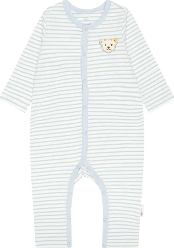 Steiff Collection Steiff Collection Pajac/bodi  ecru / svetlo modra / bela